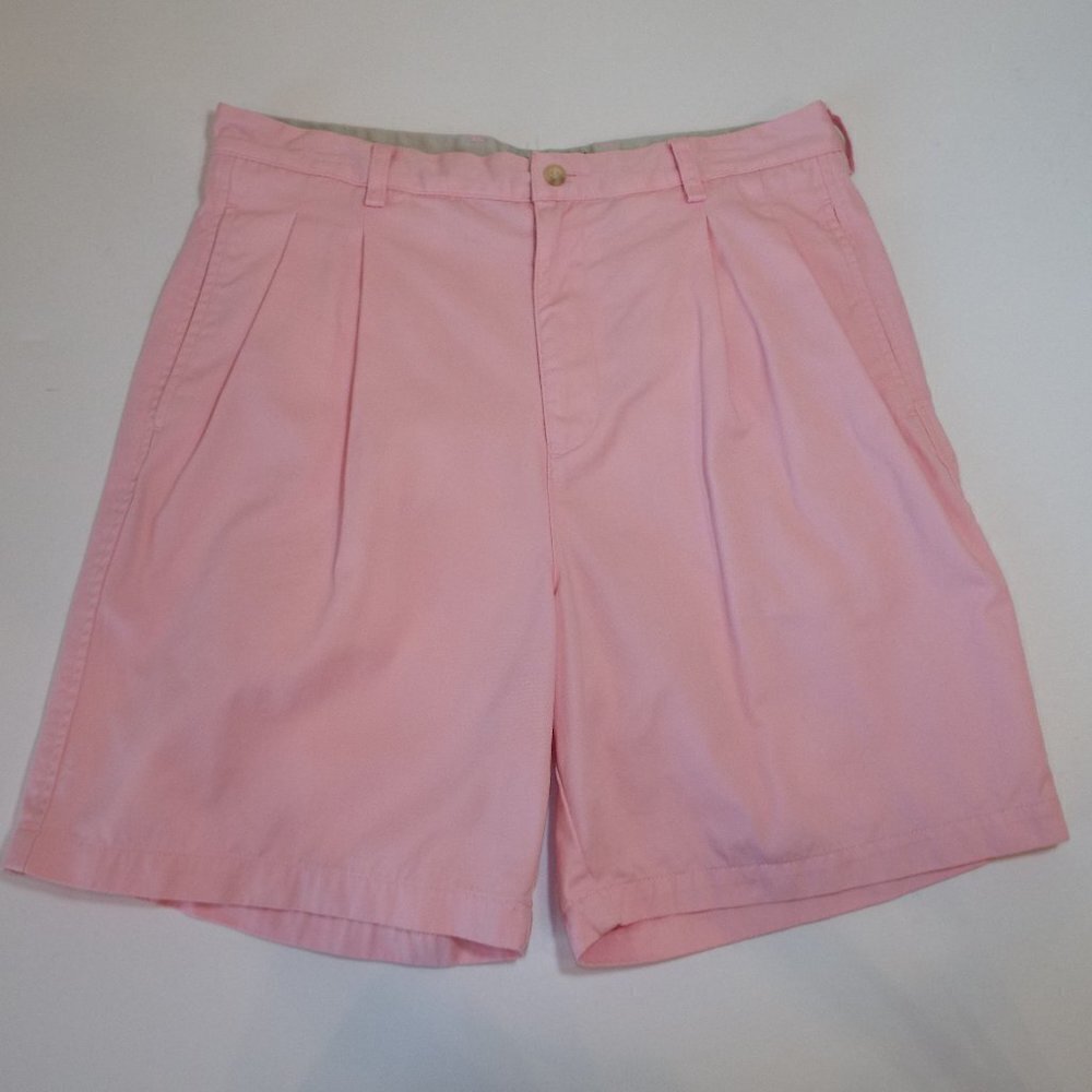 Chaps Pleated Front Shorts